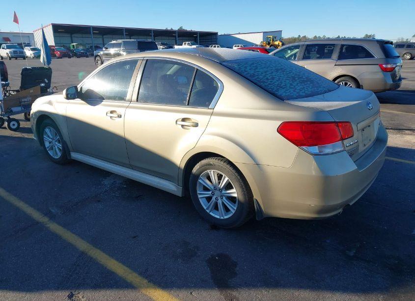 Photo 3 of 2010 Subaru Legacy 2.5I PREMIUM (VIN 4S3BMCB64A3221780)