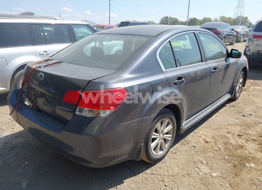 Photo 4 of 2010 Subaru Legacy 2.5I PREMIUM (VIN 4S3BMCC60A3215750)