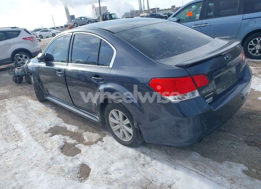 Photo 3 of 2011 Subaru Legacy 2.5I PREMIUM (VIN 4S3BMCC65B3257347)