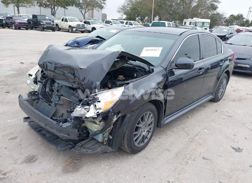 Photo 2 of 2010 Subaru Legacy 2.5I PREMIUM (VIN 4S3BMCC67A3210741)