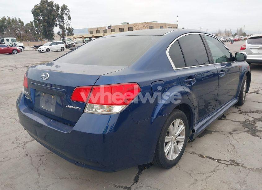 Photo 4 of 2010 Subaru Legacy 2.5I PREMIUM (VIN 4S3BMCC68A3212966)