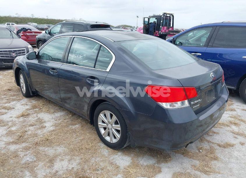 Photo 3 of 2010 Subaru Legacy 2.5I PREMIUM (VIN 4S3BMCE6XA3228034)