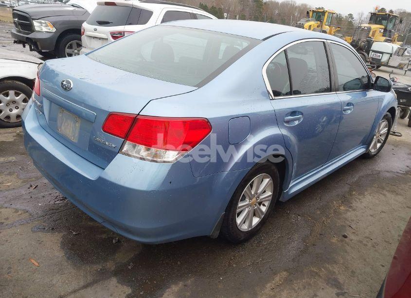 Photo 4 of 2011 Subaru Legacy 2.5I PREMIUM (VIN 4S3BMCG60B3253944)