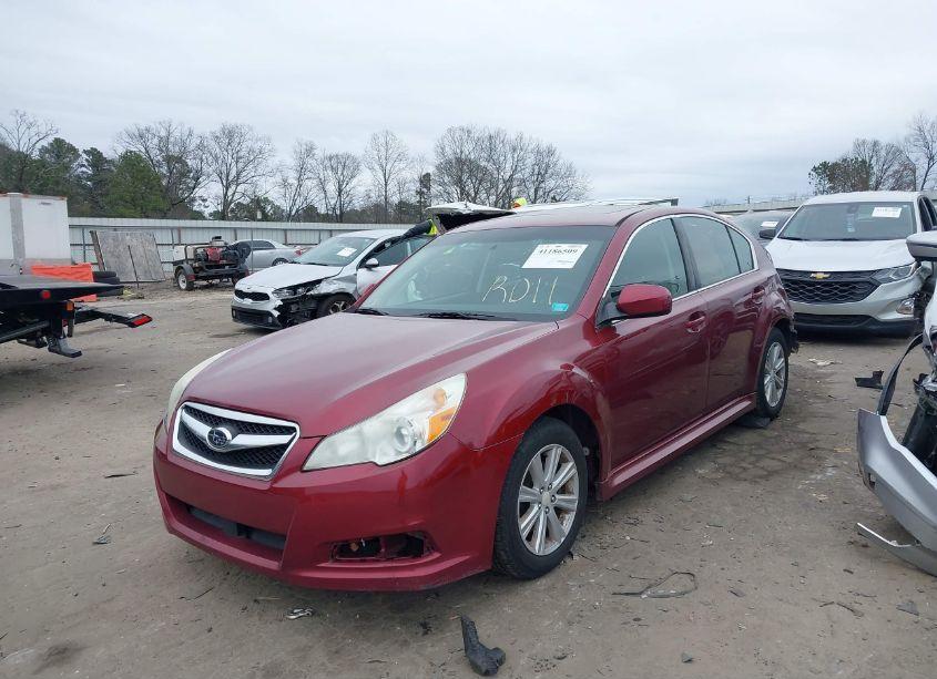 Photo 2 of 2010 Subaru Legacy 2.5I PREMIUM (VIN 4S3BMCG68A3210662)