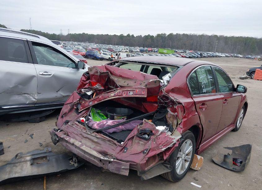 Photo 4 of 2010 Subaru Legacy 2.5I PREMIUM (VIN 4S3BMCG68A3210662)