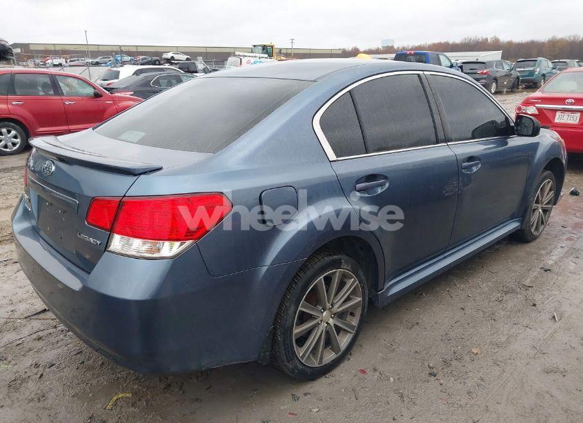 Photo 4 of 2013 Subaru Legacy 2.5 I SPORT (VIN 4S3BMCG68D3047998)