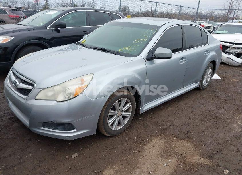 Photo 2 of 2012 Subaru Legacy 2.5I PREMIUM (VIN 4S3BMCG69C3009369)