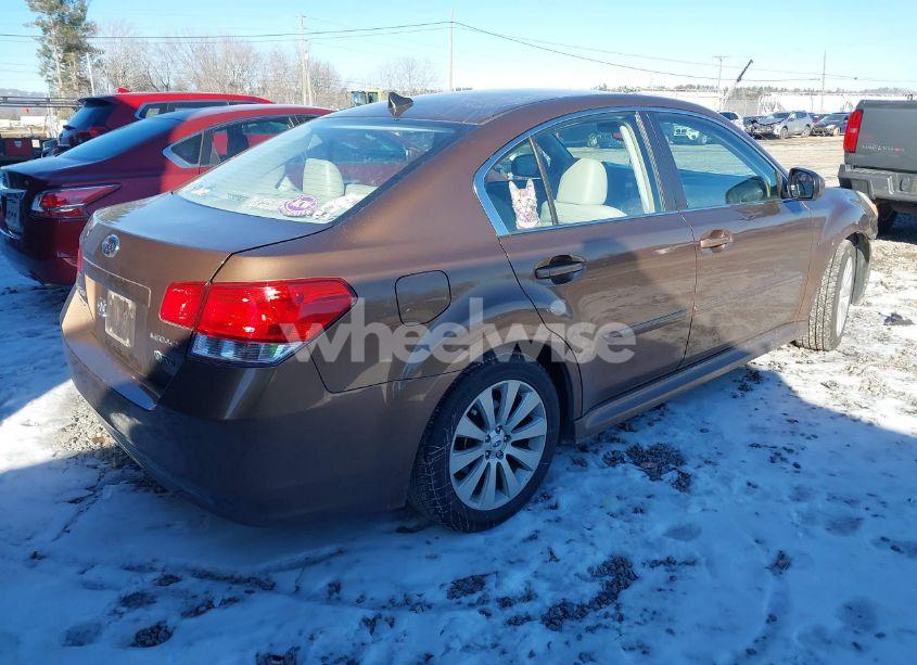 Photo 4 of 2012 Subaru Legacy 2.5I LIMITED (VIN 4S3BMCJ61C3008886)