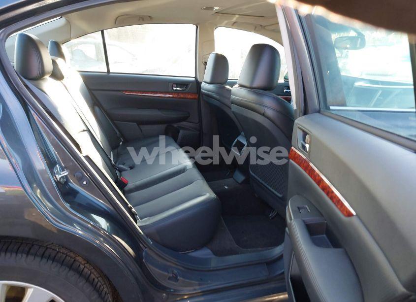 Photo 8 of 2012 Subaru Legacy 3.6R LIMITED (VIN 4S3BMDL62C2003625)