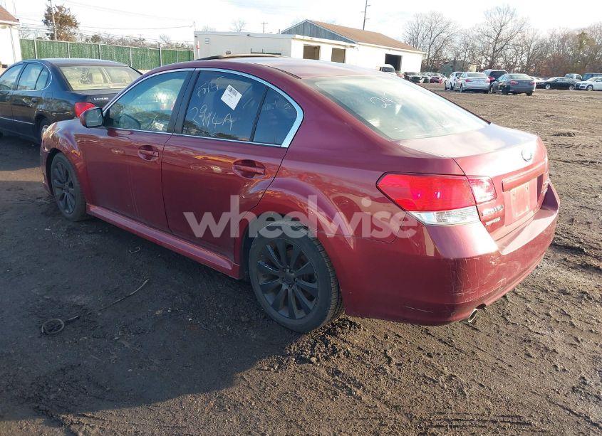 Photo 3 of 2010 Subaru Legacy 3.6R LIMITED (VIN 4S3BMDL65A2228747)