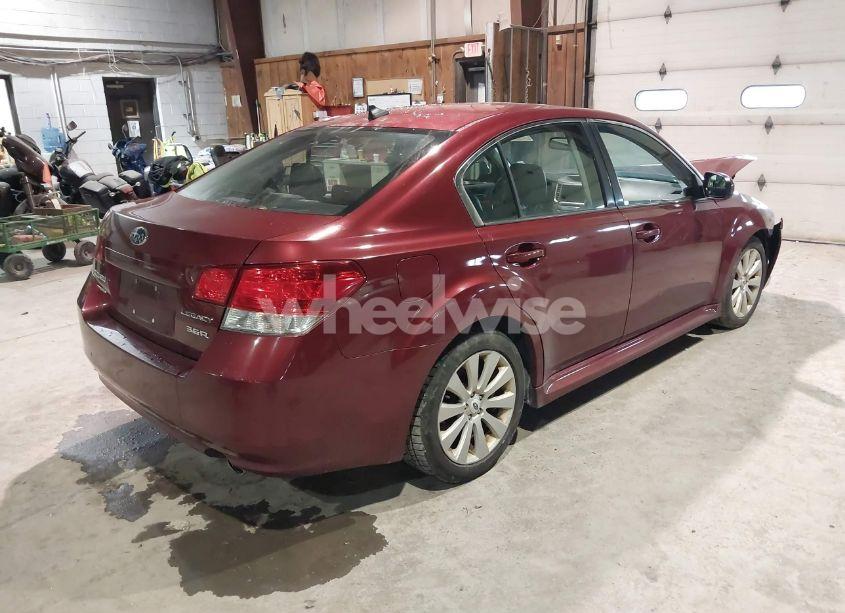 Photo 4 of 2012 Subaru Legacy 3.6R LIMITED (VIN 4S3BMDL65C2003215)