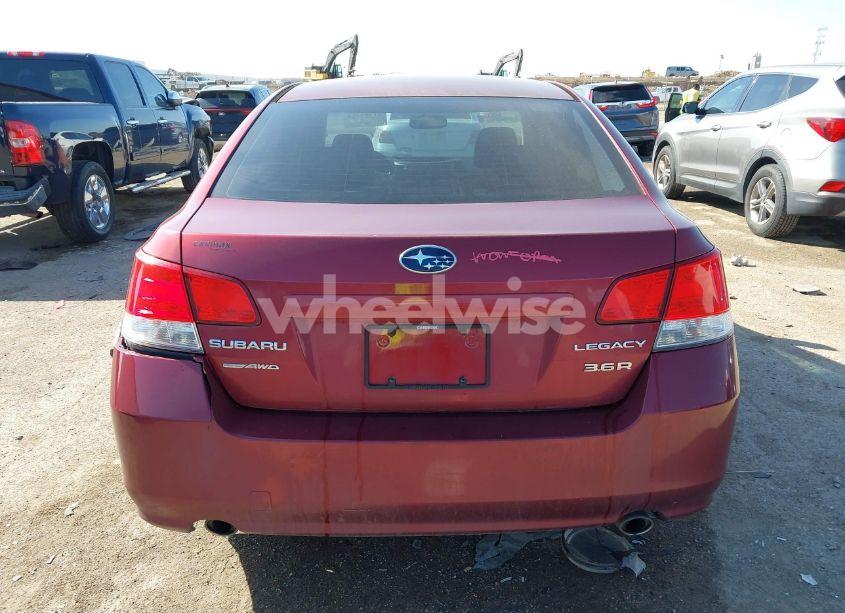 Photo 16 of 2010 Subaru Legacy 3.6R LIMITED (VIN 4S3BMEJ69A2223012)