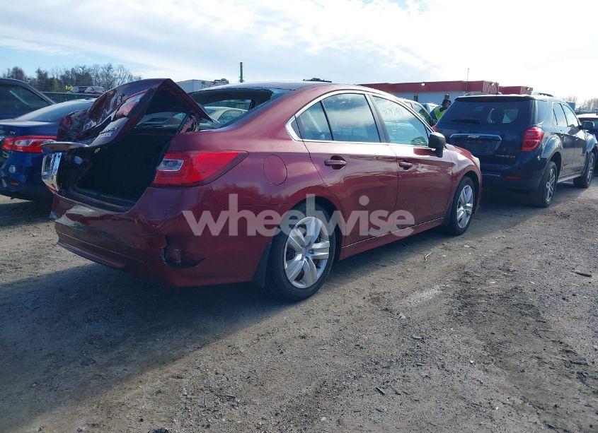 Photo 4 of 2015 Subaru Legacy 2.5I (VIN 4S3BNAA67F3061923)