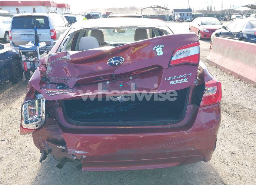 Photo 6 of 2015 Subaru Legacy 2.5I (VIN 4S3BNAA67F3061923)