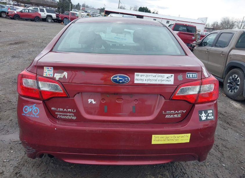 Photo 17 of 2015 Subaru Legacy 2.5I (VIN 4S3BNAA6XF3014627)