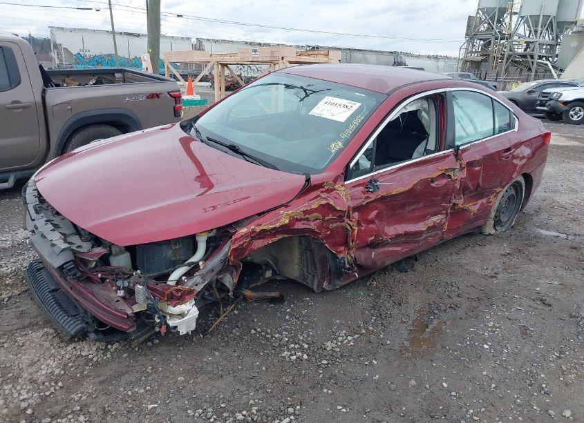 Photo 2 of 2015 Subaru Legacy 2.5I (VIN 4S3BNAA6XF3014627)