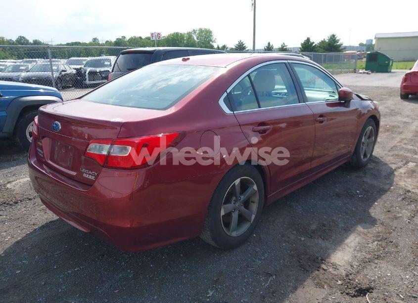 Photo 4 of 2015 Subaru Legacy 2.5I PREMIUM (VIN 4S3BNAC62F3040023)
