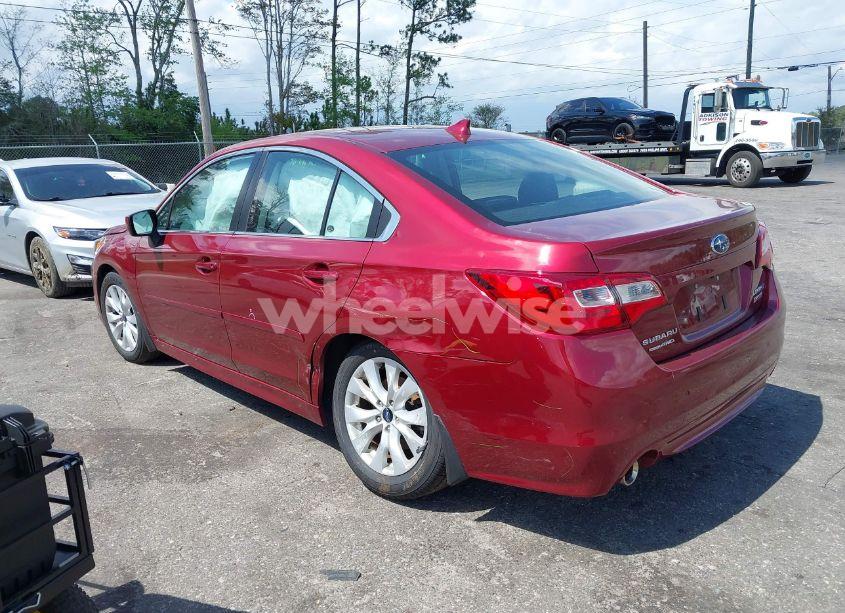 Photo 3 of 2017 Subaru Legacy 2.5I PREMIUM (VIN 4S3BNAC63H3010743)