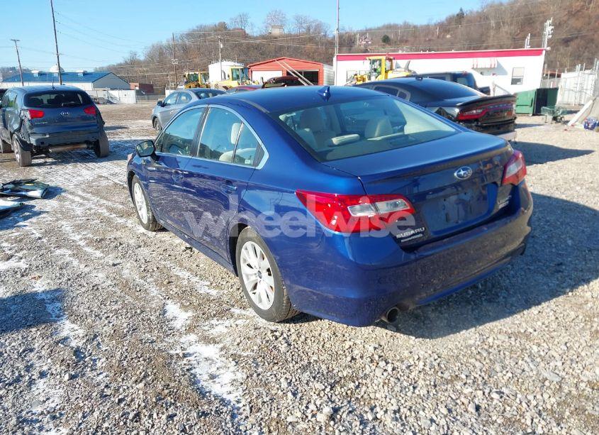Photo 3 of 2017 Subaru Legacy 2.5I PREMIUM (VIN 4S3BNAC64H3065976)