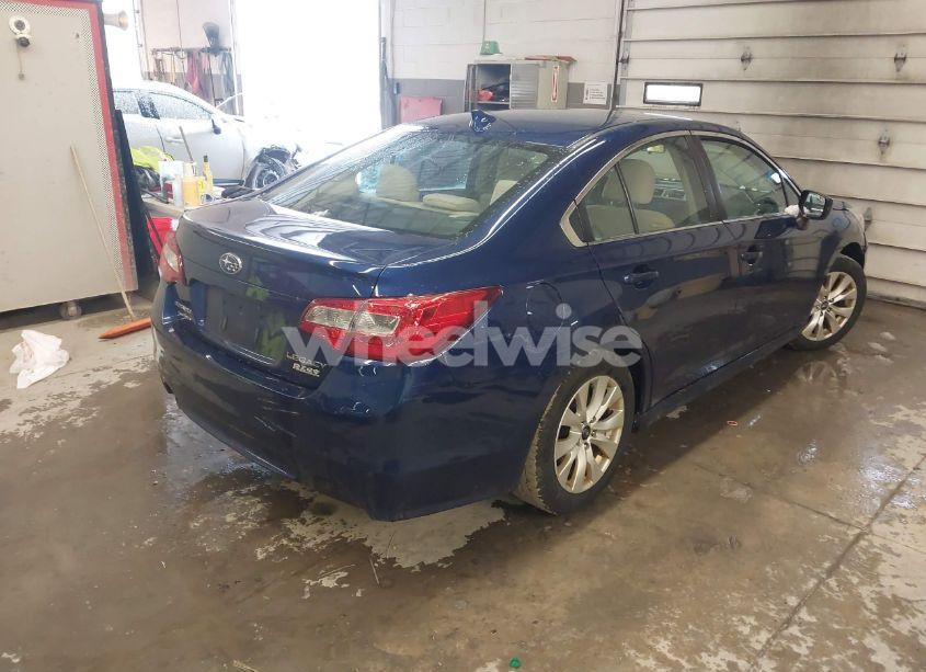Photo 4 of 2017 Subaru Legacy 2.5I PREMIUM (VIN 4S3BNAC69H3047330)
