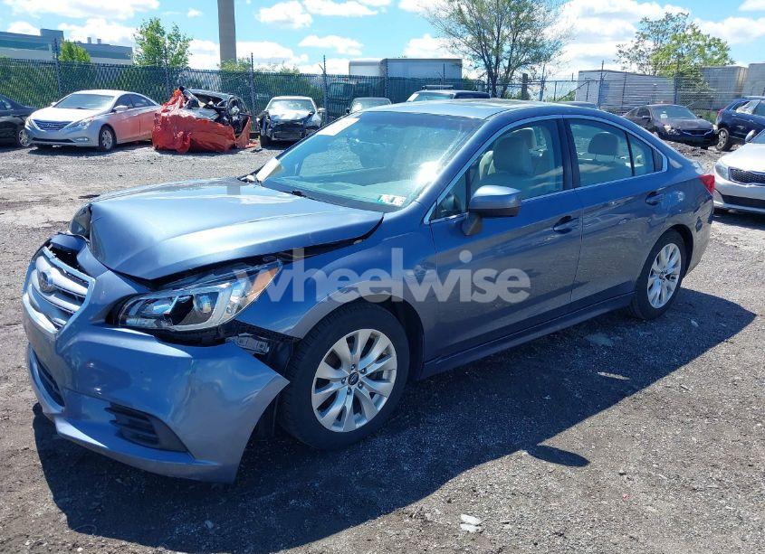 Photo 2 of 2015 Subaru Legacy 2.5I PREMIUM (VIN 4S3BNAD67F3075106)