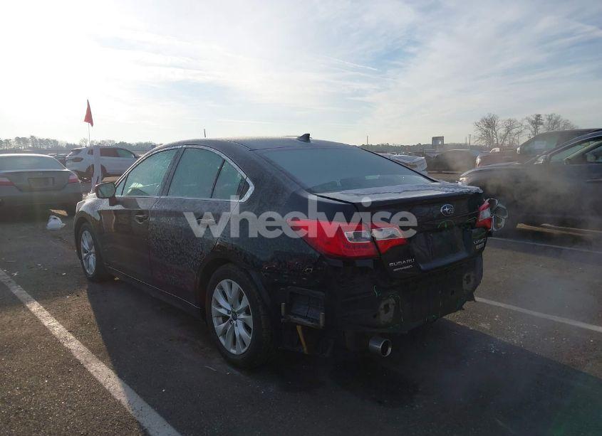 Photo 6 of 2016 Subaru Legacy 2.5I PREMIUM (VIN 4S3BNAD69G3006015)