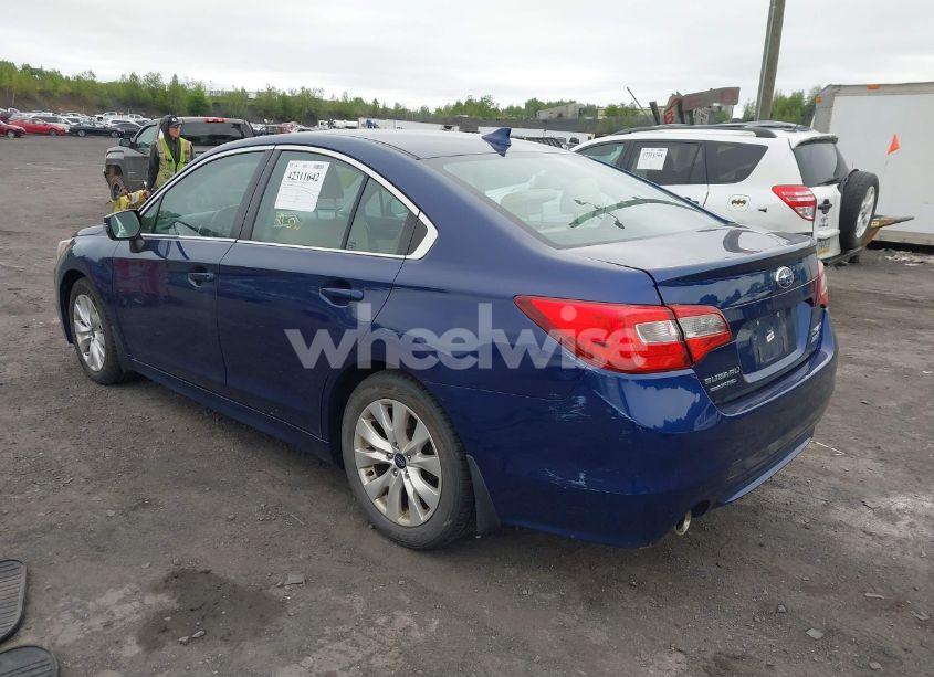Photo 3 of 2017 Subaru Legacy 2.5I PREMIUM (VIN 4S3BNAF68H3031311)