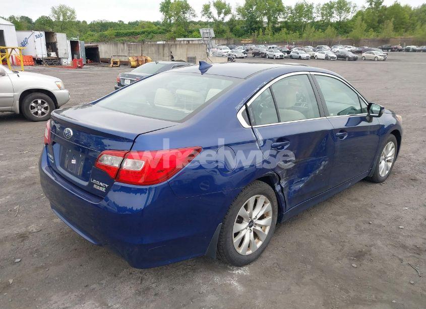 Photo 4 of 2017 Subaru Legacy 2.5I PREMIUM (VIN 4S3BNAF68H3031311)