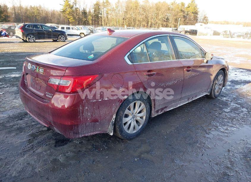 Photo 4 of 2016 Subaru Legacy 2.5I PREMIUM (VIN 4S3BNAF6XG3063384)