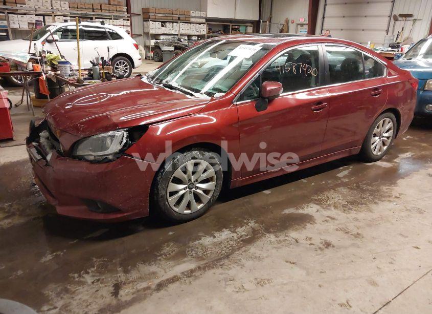 Photo 2 of 2017 Subaru Legacy 2.5I PREMIUM (VIN 4S3BNAH63H3010525)