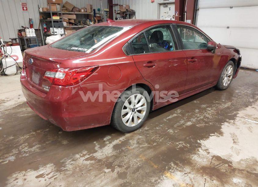 Photo 4 of 2017 Subaru Legacy 2.5I PREMIUM (VIN 4S3BNAH63H3010525)