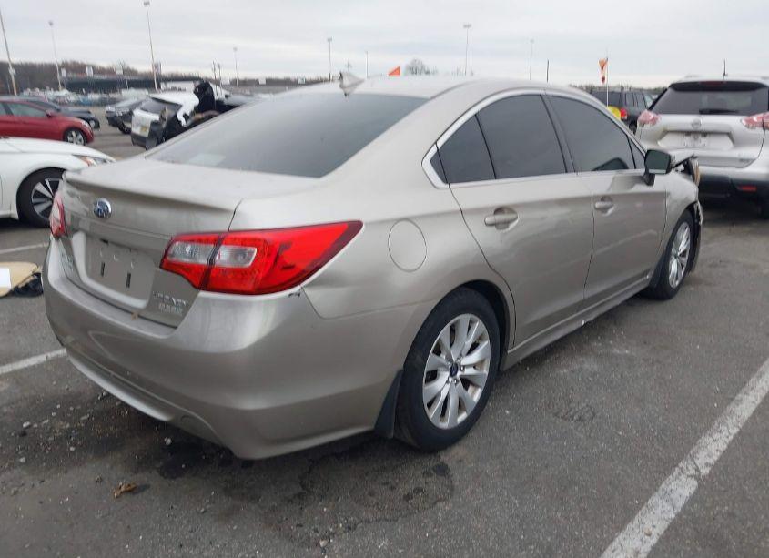Photo 4 of 2016 Subaru Legacy 2.5I PREMIUM (VIN 4S3BNAH67G3009179)