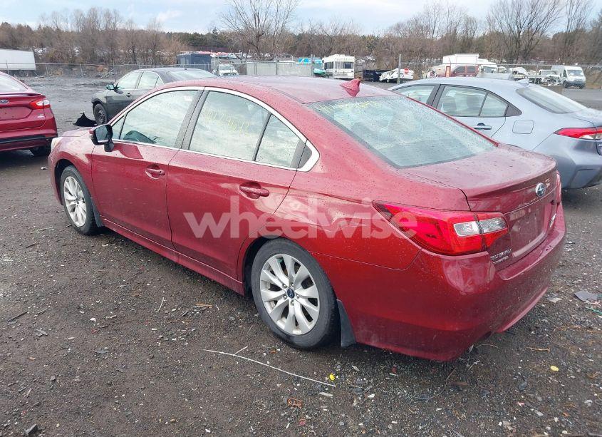 Photo 3 of 2017 Subaru Legacy 2.5I PREMIUM (VIN 4S3BNAH68H3040491)