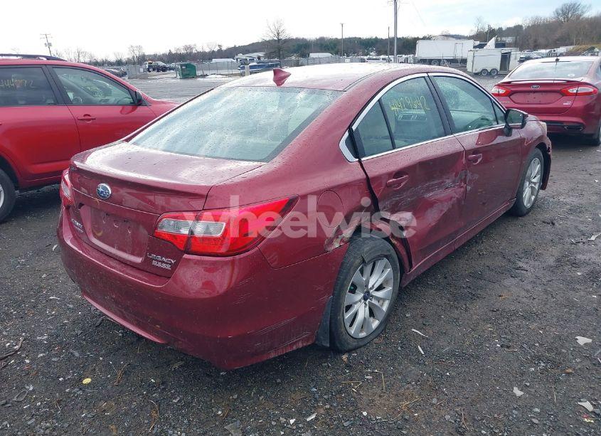Photo 4 of 2017 Subaru Legacy 2.5I PREMIUM (VIN 4S3BNAH68H3040491)