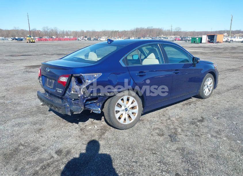 Photo 4 of 2017 Subaru Legacy 2.5I PREMIUM (VIN 4S3BNAH69H3039544)
