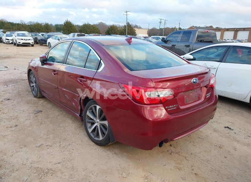 Photo 3 of 2016 Subaru Legacy 2.5I LIMITED (VIN 4S3BNAJ65G3015976)