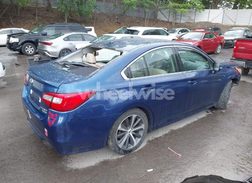Photo 4 of 2015 Subaru Legacy 2.5I LIMITED (VIN 4S3BNAL65F3009400)