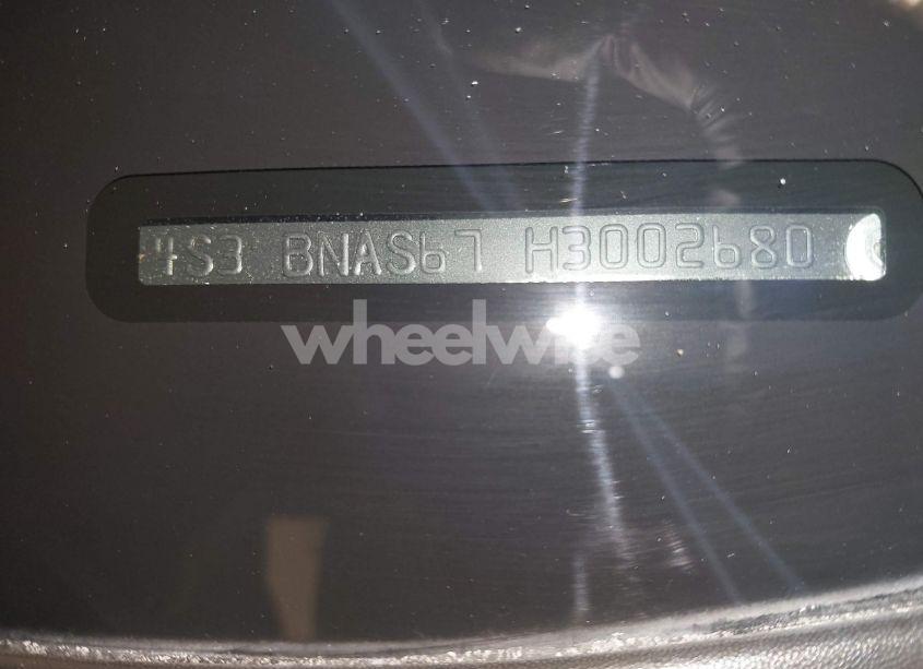 Photo 17 of 2017 Subaru Legacy 2.5I SPORT (VIN 4S3BNAS67H3002680)