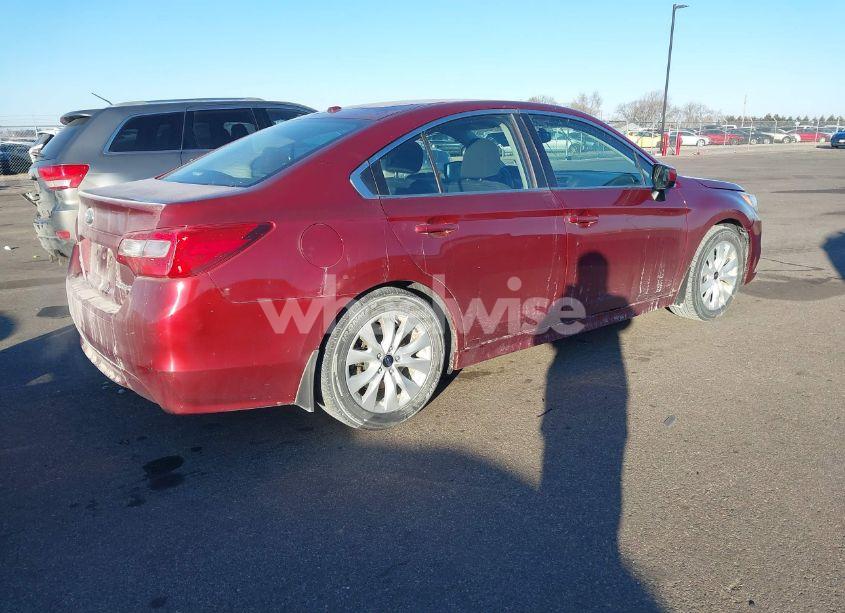 Photo 4 of 2015 Subaru Legacy 2.5I PREMIUM (VIN 4S3BNBC60F3054895)