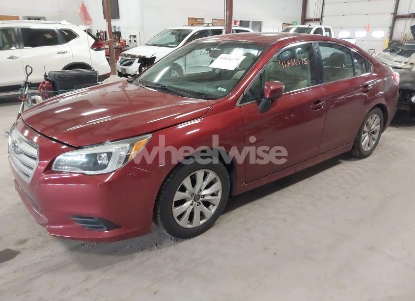 Photo 2 of 2015 Subaru Legacy 2.5I PREMIUM (VIN 4S3BNBC63F3003455)