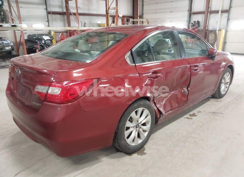 Photo 4 of 2015 Subaru Legacy 2.5I PREMIUM (VIN 4S3BNBC63F3003455)