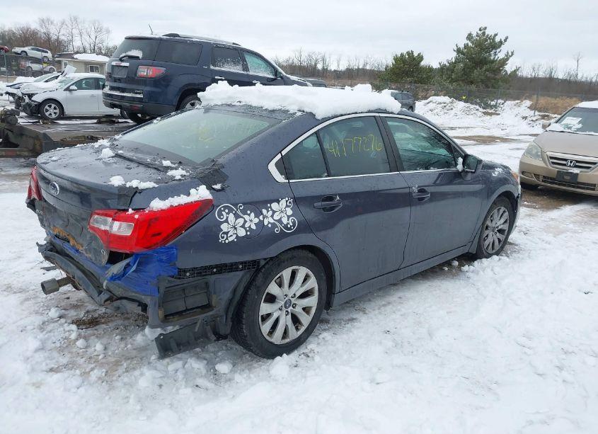 Photo 4 of 2015 Subaru Legacy 2.5I PREMIUM (VIN 4S3BNBD69F3021795)