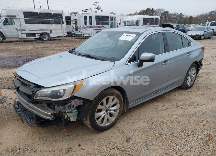 Photo 2 of 2015 Subaru Legacy 2.5I PREMIUM (VIN 4S3BNBH62F3049223)