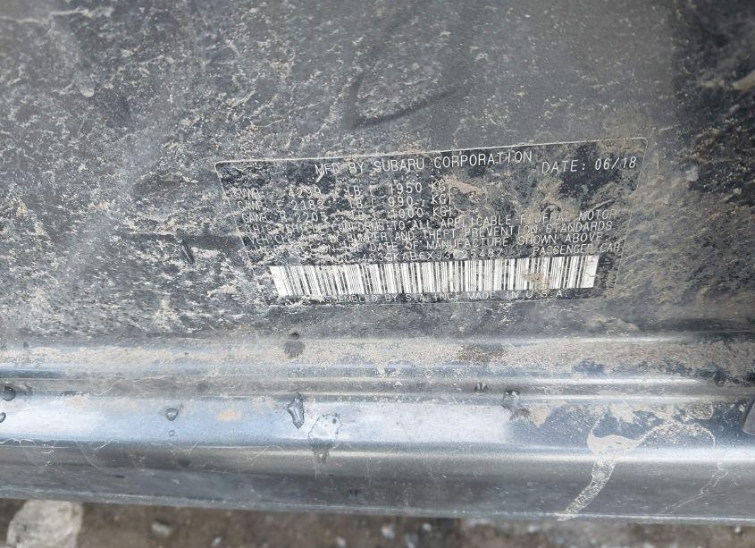 Photo 9 of 2018 Subaru Impreza 2.0I PREMIUM (VIN 4S3GKAB6XJ3625487)