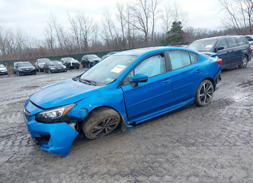 Photo 2 of 2022 Subaru Impreza SPORT (VIN 4S3GKAM61N3602182)