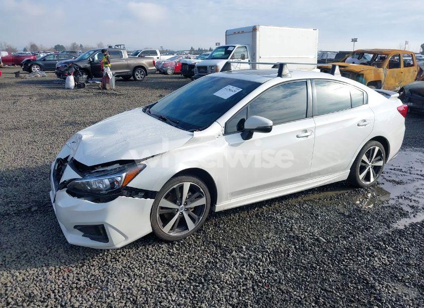 Photo 2 of 2017 Subaru Impreza 2.0I SPORT (VIN 4S3GKAM69H3604976)