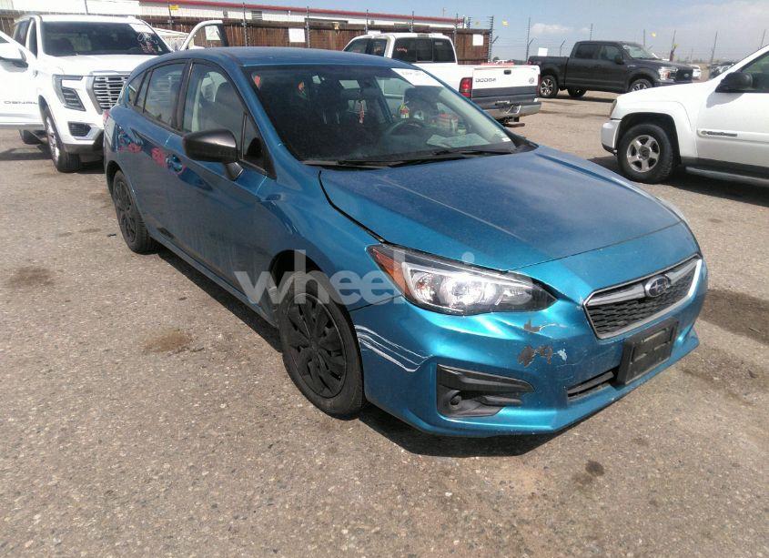 2017 Subaru Impreza 2.0I (VIN 4S3GTAA60H1727501) main photo
