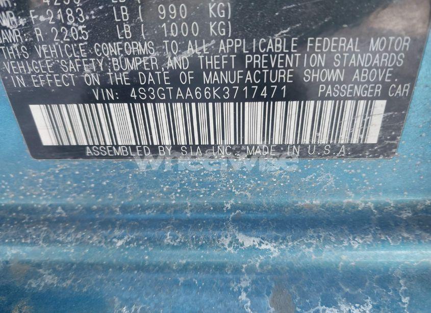 Photo 9 of 2019 Subaru Impreza 2.0I (VIN 4S3GTAA66K3717471)