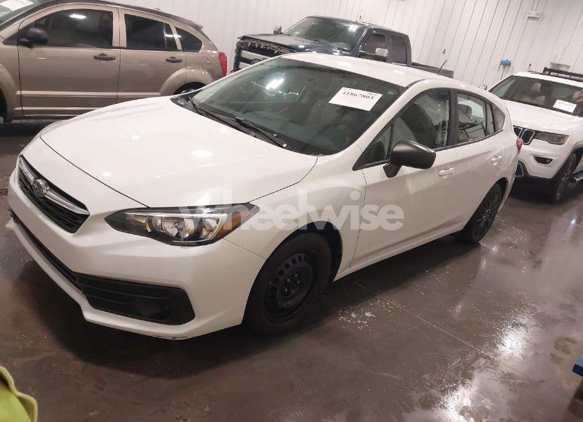 Photo 2 of 2022 Subaru Impreza BASE 5-DOOR (VIN 4S3GTAB60N3727741)