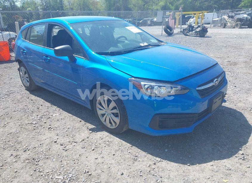 2022 Subaru Impreza BASE 5-DOOR (VIN 4S3GTAB63N3726194) main photo